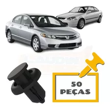 Grampo Presilha Parachoque Honda Civic 96 A 2011 50 Peças 