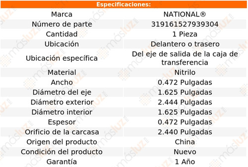 1) Retn Caja Transferencia Vehicross 99/01 National Foto 3