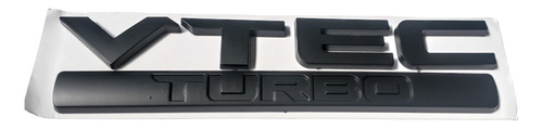 Emblema Honda Vtec Turbo Civic Accord Crv Foto 2
