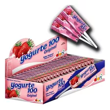 Pirulito Dori Caixa 50un 560g Yogurte 100 Bolete Frutsy