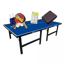 Mesa Ping Pong 15mm 1001 Klopf + Kit 5030 + Kit 5075 + Capa