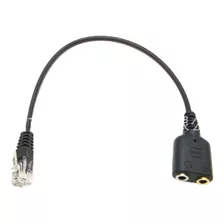 Splitter Divisor Rj9 A 3.5mm Audifono Microfono Para Cisco