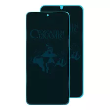 2 Películas Cerâmica Matte Spy Para iPhone 7 Plus 5.5 Preta