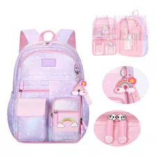 Mochila Escolar Infantil Rainbow Children's Design