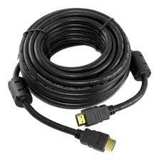 Cable Hd 5mts V2.0 Oro 3d 4k Filtros Reforzado Led Mi Htec