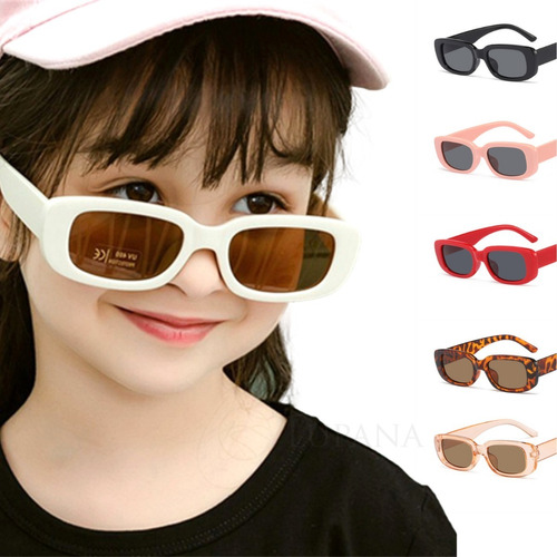 Óculos Sol Infantil Rare Hype Blogueira Criança Moda Uv400