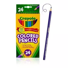 Caja Colores Crayola Lápices X 24 No Toxicas Oferta Envió