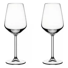 Set Juego De 2 Copas De Vidrio Para Vino Pasabahce 350 Ml