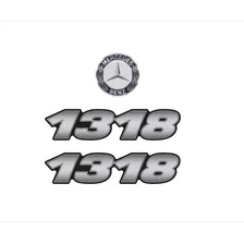 Kit Adesivos Resinado Para Mercedes 1318