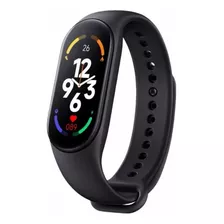 Pulseira Inteligente Com Monitoramento Cardíaco M7 Bluetooth Cor Da Caixa Preto Cor Da Pulseira Preto Cor Do Bisel Preto Desenho Da Pulseira Retangular