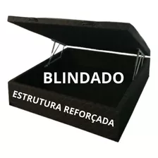 Cama Box Baú 1.38x1.88 Casal Com 30cm De Profundidade Baú