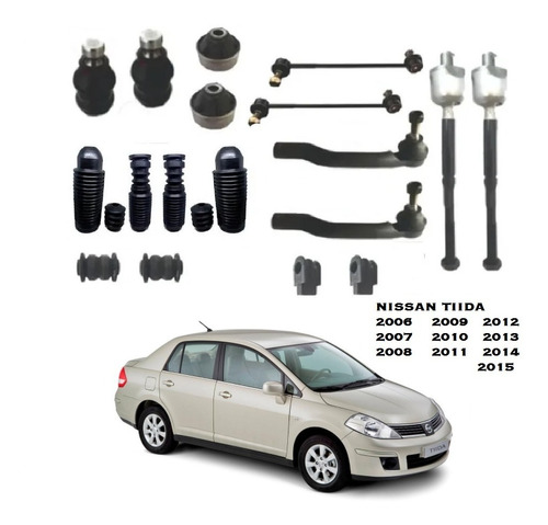 Kit De Suspension Nissan Tiida 2009 Nuevo Foto 2