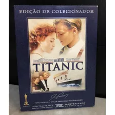 Box Dvd Titanic Edição Colecionador - 04 Discos Dvd