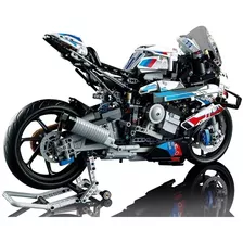 Miniatura Bmw S1000 Rr Hp4 1:5 P/ Montar Technic 1920 Peças