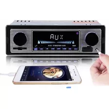 Rádio Automotivo Retro Bluetooth Mp3 Usb Sd