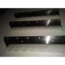 3 Facas Rasp. Maquina Sorvete Yuki 6 Furos Ponta De Plastico