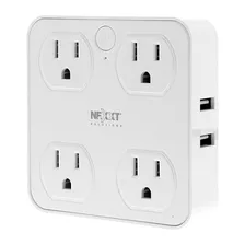 Enchufe Inteligente Wi-fi Con 4 Puertos Usb - Nexxt