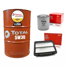 Cambio Aceite 5w30 4l + Kit Filtro Chevrolet Aveo Ls/lt 1.6