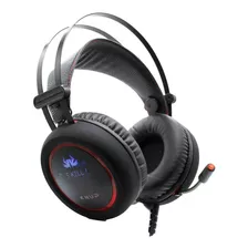 Fone Gamer Headset Headphone Usb Com Led E Microfone