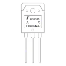 Circuito Integrado 86n30 Transistor Igbt Smd 300v 86a Solar