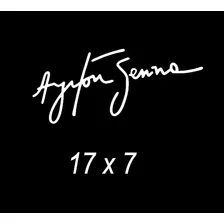 Adesivo Ayrton Senna Assinatura
