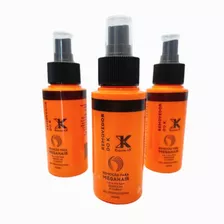 Removedor De Cola Queratina Mega Hair Marca K 100ml. 3 Un.