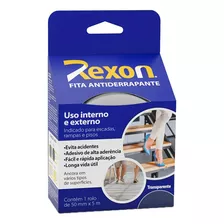 Fita Antiderrapante 50mm X 5mt Transparente Rexon Afa1010003