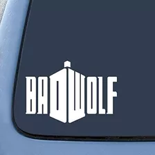 Doctor Badwolf Que Calcomania Portatil Auto Laptop | Color B