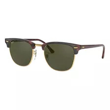 Lentes De Sol Ray Ban-clubmaster-mock Tortoise/ Arista-rb301