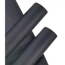 Parche Cuero Adhesivo Impermeable Sofás Autoreparación Negro