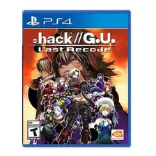 Hack //g.u. Last Recode ps4 Nuevo