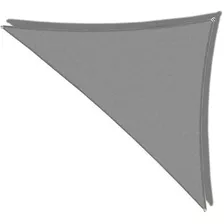 Triangulo Toldo Vela Gris 98% 2.5mx3.5mx3.9m