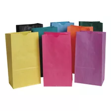 School Smart 85623 - Bolsa De Papel De Fondo Plano, 6 X 11 P