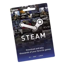 Tarjeta De Regalo Steam 5 Usd - Argentina