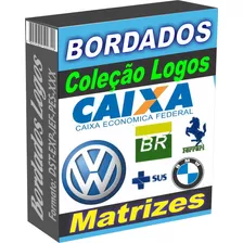 3.000 Matriz Bordados Logos Pes Jef Dst Xxx Exp 