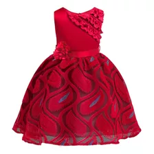 Girl's Design Embroidered Princess Dress