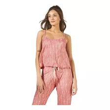 Pijamas Mujer Verano Musculosa Y Capri Maria Lolgi 2622