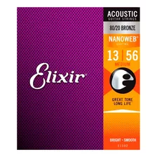 Acoustic 80/20 Bronze Medium 13-56 Elixir 11102