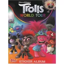 Álbum De Figurinhas Trolls - Completo P/ Colar