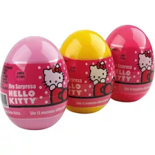 Kit 3 Ovos Surpresa Hello Kitty - Estrela