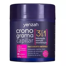 Máscara Cronograma Capilar Yenza Antifrizz 480g