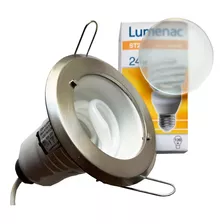 Spot Embutir Idea Cadio C/lampara Lumenac 24w