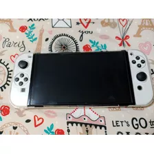 Nintendo Switch Oled Blanco Refacciones Y Caja Completa 