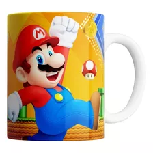 Taza De Cerámica - Mario Bros (nuevos Modelos)