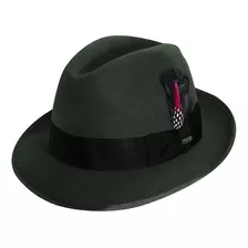 Scala Classico Sombrero Fedora De Fieltro De Lana Para Hombr