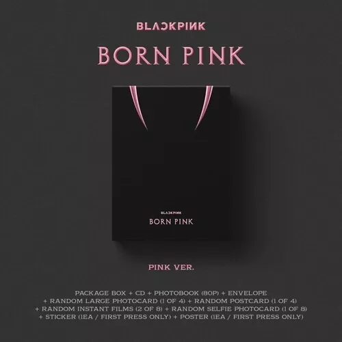 Blackpink Born Pink Standard Boxset Cd + Libro Nuevo Import.