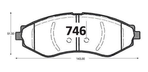 Pastillas De Frenos Delanteras Chevrolet Optra 2002-2009 Foto 2