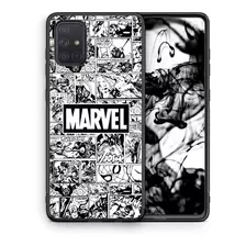 Funda Galaxy A71 Marvel Comic A51 A21s A31 A80 A72 A32 Tpu