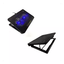 Suporte Base Notebook Ergonômica Refrigeração Com Led