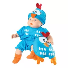 Boneca Meu Bebe - Galinha Pintadinha 34cm - Roma Brinquedos